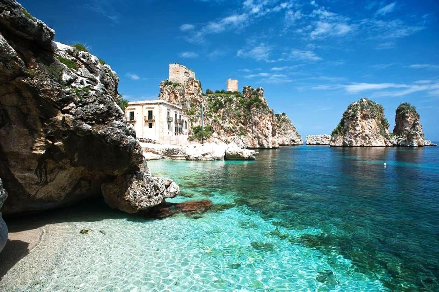 Villa Hibiscus Scopello Scopello  Ngoại thất bức ảnh